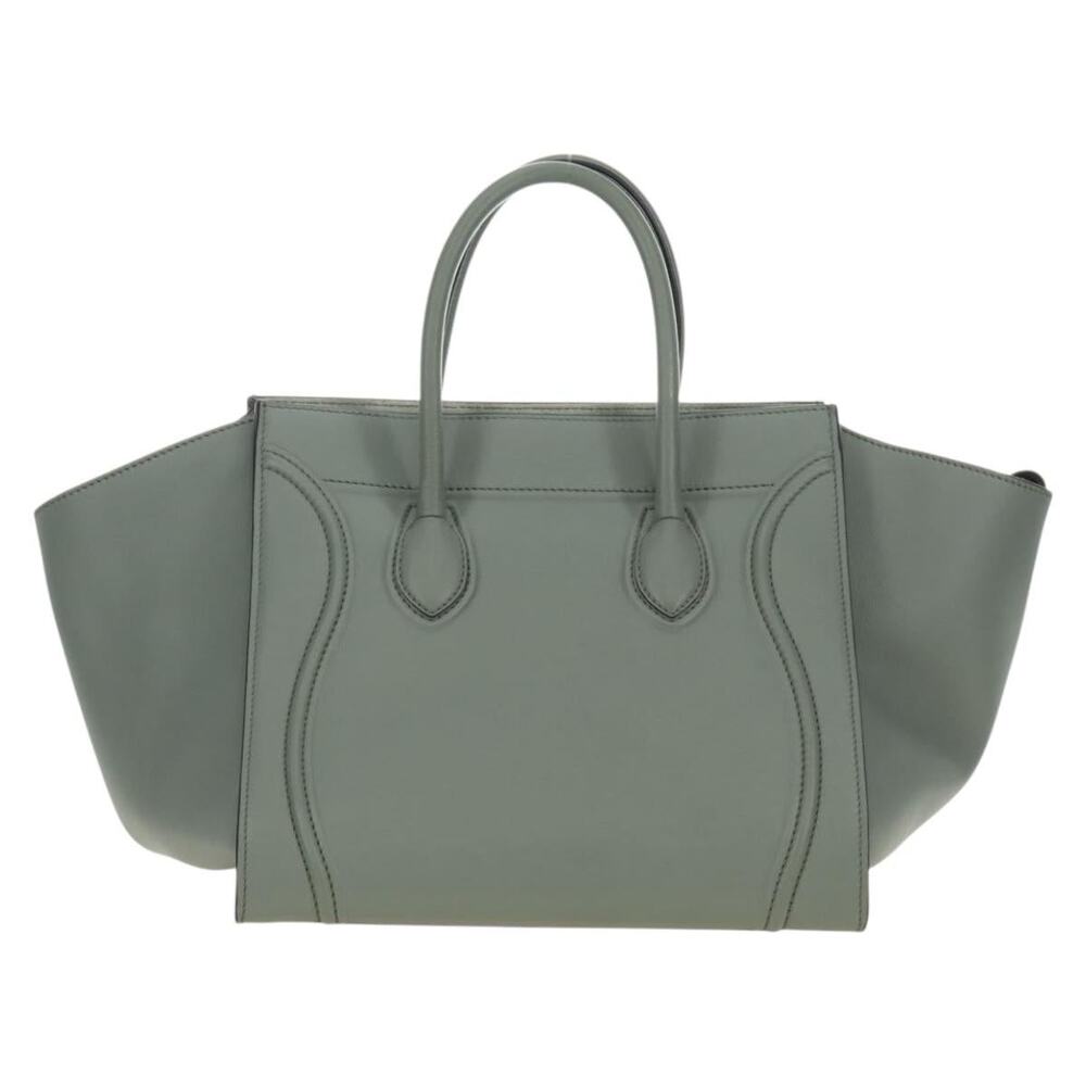 Celine Luggage Small Square Phantom Handbag Gray